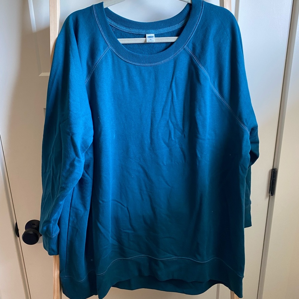 Teal sweatshirt